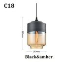 Modern LED Glass Pendant Light Fixture for Kitchen & Dining Room by Ljojo