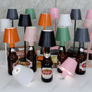 Ljojo LED Wine Bottle Table Lamp: Portable, Rechargeable Night Light for Bar and Cafe
