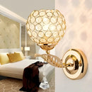 Ljojo LED Crystal Wall Lamp for Corridor Bedroom and Aisle Lighting
