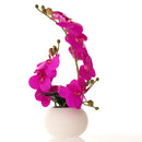 Ceramic Butterfly Orchid Vase for Home Decor Ljojo™ Orchid Collection