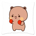 Cute Panda Bears Printed Pillow Case for Sofa Decoration by Ljojo