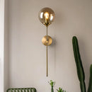 Nordic Glass Ball Wall Lamps by Ljojo - Modern Simple Lighting for Living Room and Bedroom