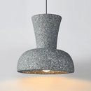 Japanese Resin LED Pendant Light Wabi-sabi Cylindrical Chandelier for Home Decoration by Ljojo