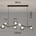 Ljojo LED Pendant Light: Modern Home Decor Chandeliers for Living Room and Dining Room
