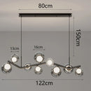 Ljojo LED Pendant Light: Modern Home Decor Chandeliers for Living Room and Dining Room
