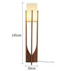 Ljojo Industrial Standing LED Floor Lamp Modern Retro Art Creative Living Room Chandelier