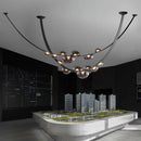 Ljojo™ Leather Chandelier Pendant Light for Kitchen Dining Living Room