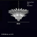 Luxury European Murano Vintage Glass Chandelier LED for Living Room Staircase Villa Ljojo