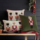 Embroidered Christmas Pillow Cover - Ljojo Cozy Holiday Decor