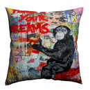 Banksy Street Art Pillowcase Cover 45x45cm - Ljojo Home Decor