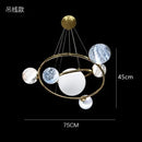 Modern Minimalist LED Chandelier for Living Room Dining Room Child Bedroom by Ljojo
