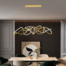Ljojo LED Staircase Chandeliers Modern Home Decor Hanging Light Indoor Lighting