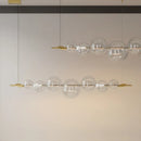 Nordic Minimalist Glass Chandelier | LED Pendant Light for Dinning Living Room by Ljojo