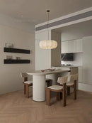 Wabi Sabi Silk Pendant Light Exquisite Unique Design for Home Decor by Ljojo