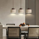 Japanese Modern Wabi Sabi Yellow Cave Stone Chandelier for Bedroom by Ljojo
