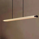 Minimalist Design LED Chandelier: Straight Strip High-End Pendant Light by Ljojo
