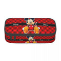 Ljojo Mickey Minnie Pen Pouch: Big Capacity Pencil Case & Makeup Bag for All