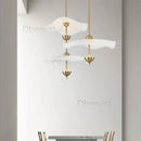 Ljojo Lotus Leaf LED Pendant Light for Modern Room Decor
