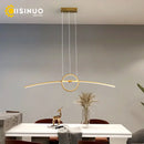 Ljojo LED Pendant Lights for Smart Home - Modern Hanging Lamp for Dining, Living, Kitchen