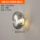 Nordic Minimal Art LED Wall Pendant Lights for Corridor Background Cafe Lobby by Ljojo