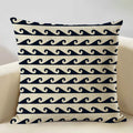 Ljojo Marine Cotton Fish Cushion Cover 45x45CM Square Home Decor Pillow Case