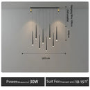 Ljojo LED Chandelier for Dining Room - Modern Energy Saving Pendant Lighting
