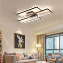 Modern Minimalist Rectangle Led Ceiling Lights for Living Room Bedroom by Ljojo