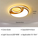 Minimalist Ring LED Ceiling Lamp for Bedroom | Modern Indoor Lighting Fixture by Ljojo