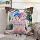 Ljojo Luxury Room Pillow Cover 45x45 Decorative Cushion Cases 50x50cm