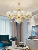 Ljojo Luxury Crystal Chandeliers: Elegant LED Lighting for Home Decor.