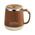 Ljojo 480ml Stainless Steel Insulated Coffee Mug Large Capacity Drinking Cup