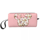 Ljojo Minnie Mouse Makeup Bag Cosmetic Pouch - Cute Cartoon Merch for Girl Woman