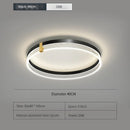Nordic Minimalist Ring Ceiling Light Modern LED Lamp by Ljojo