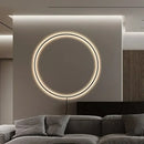 Ljojo LED Wall Lamp: Modern Nordic Design Ring Indoor USB Wall Sconce