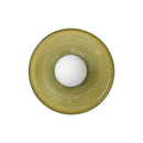 Green Glass Medieval Ceiling Lamp for Ljojo Home Decor