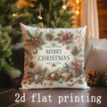 Christmas-Themed Cushion Covers with Fun Prints by Ljojo: Sofa, Bedroom, Car Pillow Cover