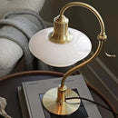 Ljojo LED Glass Table Light Bauhaus Style 3-Layer Lampshade for Study and Bedroom