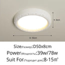 LED Cream Nordic Flower Ceiling Light for Bedroom and Bathroom by Ljojo