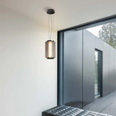 Ljojo Long Stripe Light Smoke Gray Pendant Lamp