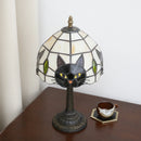 Black Cat Table Lamp for Bedroom Nightstand Decor by Ljojo - Cute Animal Nursery Bedside Lamp