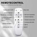 Ljojo 16W Remote Control Dimming LED Wall Light Modern Indoor Wall Lamp