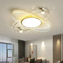 LED Ceiling Lamp Modern Nordic Moon Design Remote Control Light Fixture Ljojo