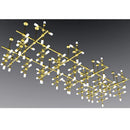 Italian LED Linear Pendant Chandelier Ljojo: Modern Home Dinning Lighting Fixture Study Bedroom Decor