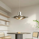 Ljojo Minimalist Multi Layered UFO LED Pendant Light for Living Room - Modern Aluminum Chandelier