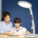 Ljojo LED Desk Lamp: Foldable Dimmable Table Lamp with USB Charge & Eye Protection