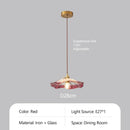 Nordic Glass Chandelier Stylish LED Pendant Light for Home Decor by Ljojo