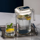 Ljojo 2200ML Water Juice Pitcher: Transparent Bottle for Fresh Drinks Storage