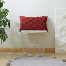 Ljojo 45x45cm Soft Diamond Plush Cushion Cover for Home Decor Sofa Pillowcase