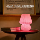 Ice Cream Cone Cup Glass Table Lamp LED - Ljojo Vegan-Friendly Bedroom Decor Light