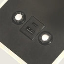 Ljojo LED Spotlight USB Rechargeable Wall Lamp for Living Room - Indoor Bedroom Decor Lighting